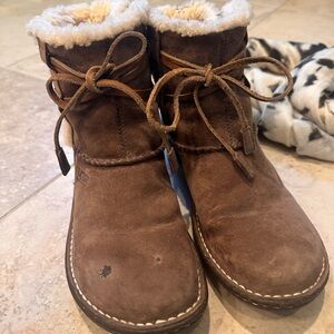 UGG Tan Shearling Lined Boots